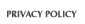 Privacy Policy